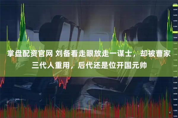 掌盘配资官网 刘备看走眼放走一谋士,却被曹家三代人重用,后代还是位开国元帅